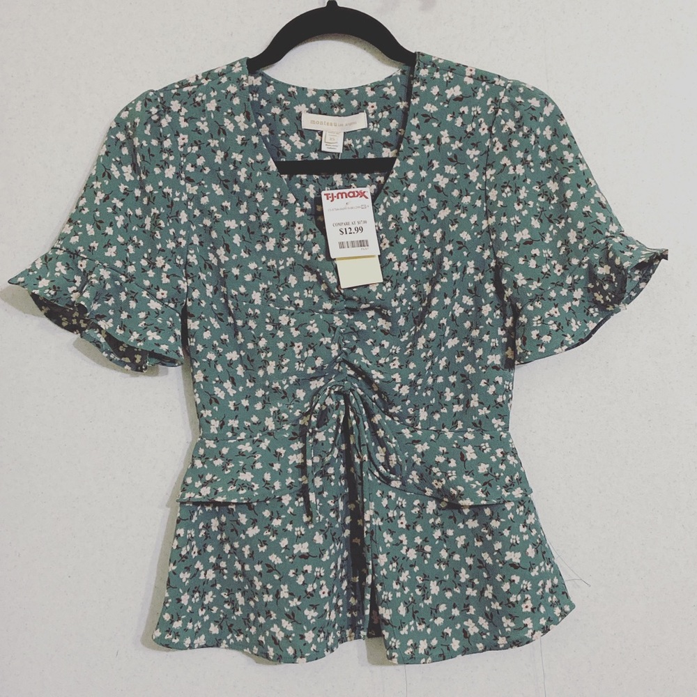 Monteau Los Angeles XS Blouse Brand New!